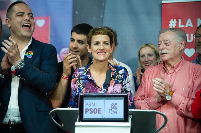 María Chivite. Foto: EFE