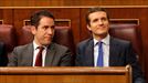 Casado eta Garcia Egea (PP).