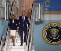 Biden llega al Reino Unido en la primera escala de su viaje a Europa