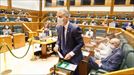  Iñigo Urkullu lehendakaria, politika orokorreko lehen osoko bilkuran