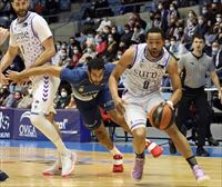 El Bilbao Basket gana en Santiago su primer partido como visitante de la temporada (91-96)