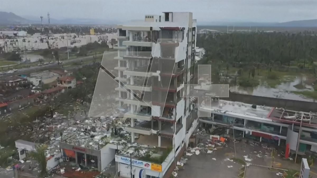 Acapulco. Agentzietako bideo batetik ateratako irudia.