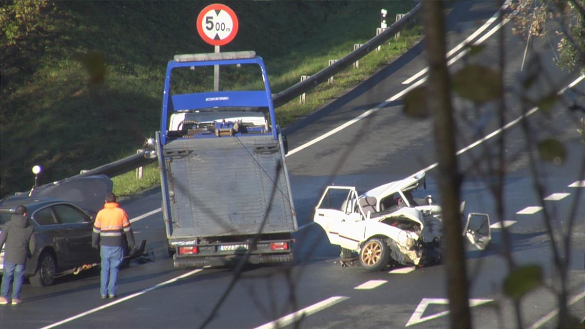 Accidente mortal en Lezo