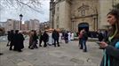 Juan Maria Uriarte Donostiako gotzain emerituaren omenezko hileta-elizkizuna. Argazkia: EITB