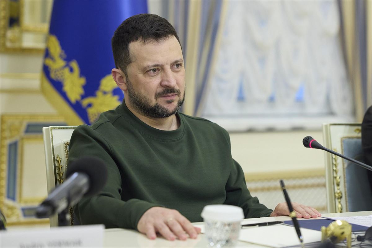 Zelenski. Foto: EFE