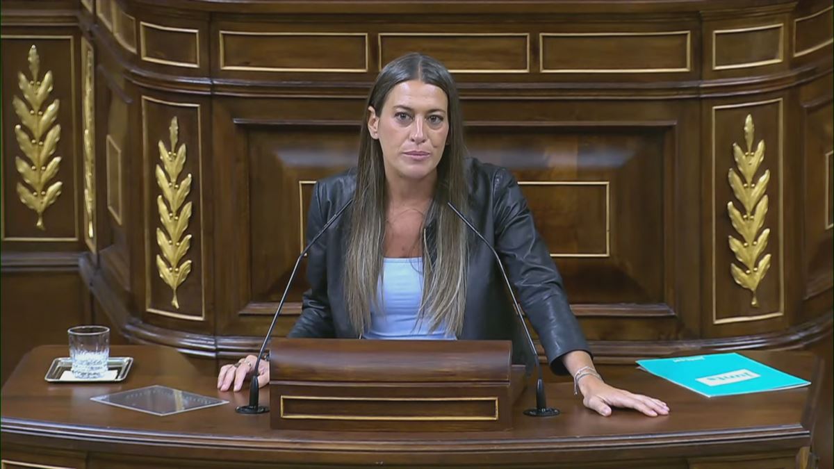Miriam Nogueras (Junts): ''Esta ley no es perdón ni clemencia, sino victoria''