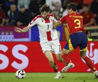 Espainiak Georgia gainditu du eta Alemaniarekin neurtuko ditu indarrak final-laurdenetan