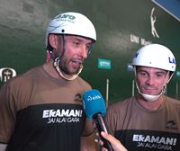 Imanol Lopez: ''Oso pozik nago, bikote polita egin dugu, eta asko disfrutatu dugu''