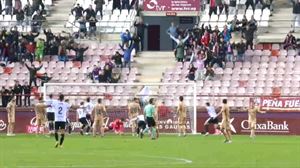Luzapenean jasotako gol batek Kopatik kanpo utzi du Eibar, Logroñesen aurka (1-0)