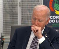 Biden se queda dormido en medio de una reunión con presidentes de África