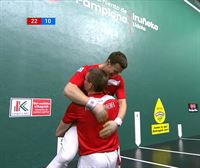 Artola eta Mariezkurrena izango dira Binakako Txapelketako finalean, Peña eta Albisu aise menderatuta (22-10)