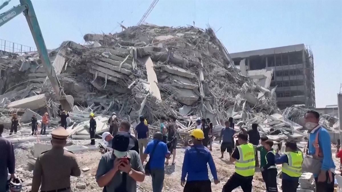 Registrado un terremoto de magnitud 7,7 en Birmania que sacude también Tailandia y China