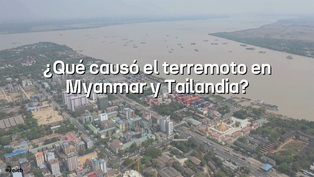 ¿Qué causó el terremoto en Birmania y Tailandia?