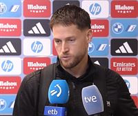 Remiro: ''Jodido, pero orgulloso''