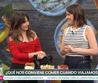 ¿Qué hay que comer antes de salir de viaje?