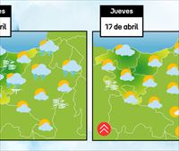 Tiempo cambiante: mañana fría, tarde soleada y vuelta a la lluvia al final del día