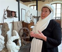 Nos trasladamos a la Artziniega medieval: ¿Cómo se hacían los tocados en aquella época?