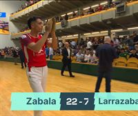 Zabala se despide del Manomanista con una victoria (22-7)
