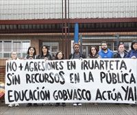 Familias del colegio Iruarteta de Bilbao denuncian agresiones continuadas de un niño de 6 años al alumnado