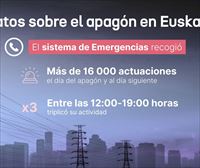 La actividad habitual de SOS Deiak se triplicó en las horas más complicadas del apagón