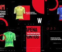 Así son los diseños de los maillot de la Itzulia Women 2025