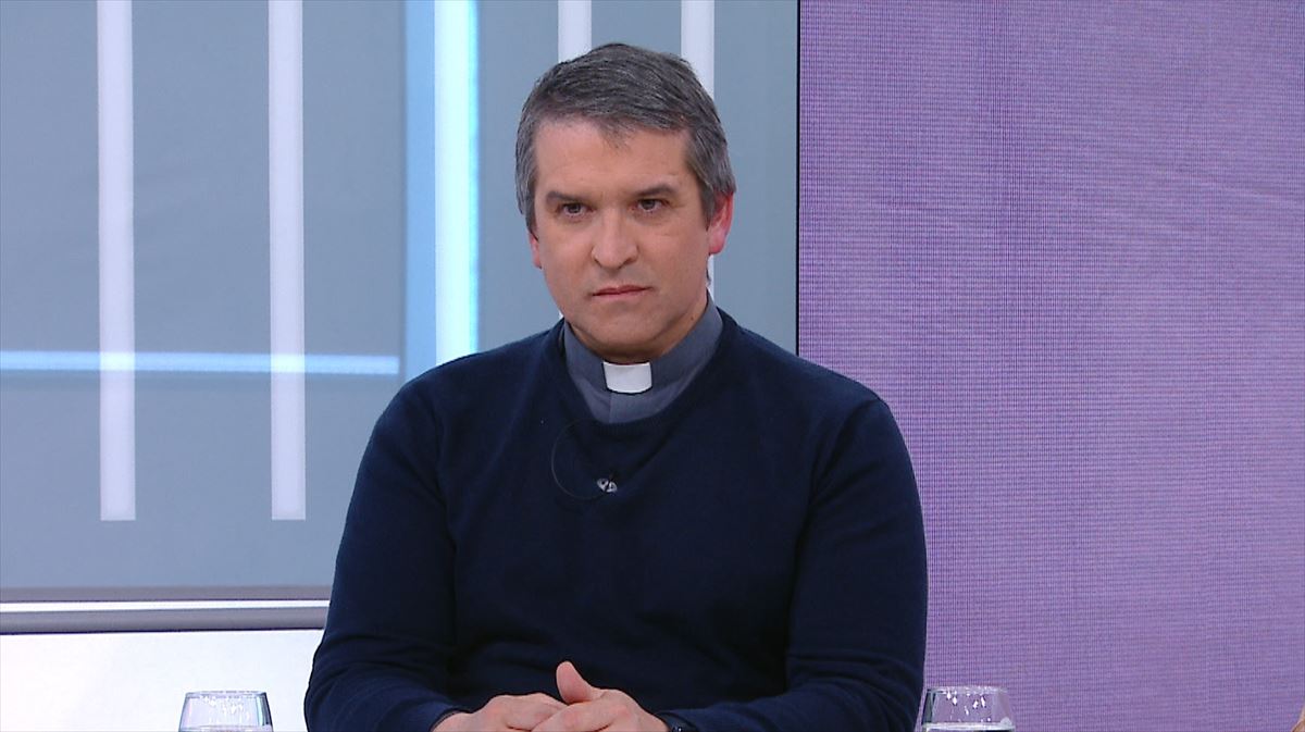 Carlos Olabarri. EITB Mediaren bideo batetik ateratako irudia. 