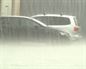 Fuerte tormenta con granizo en Pamplona