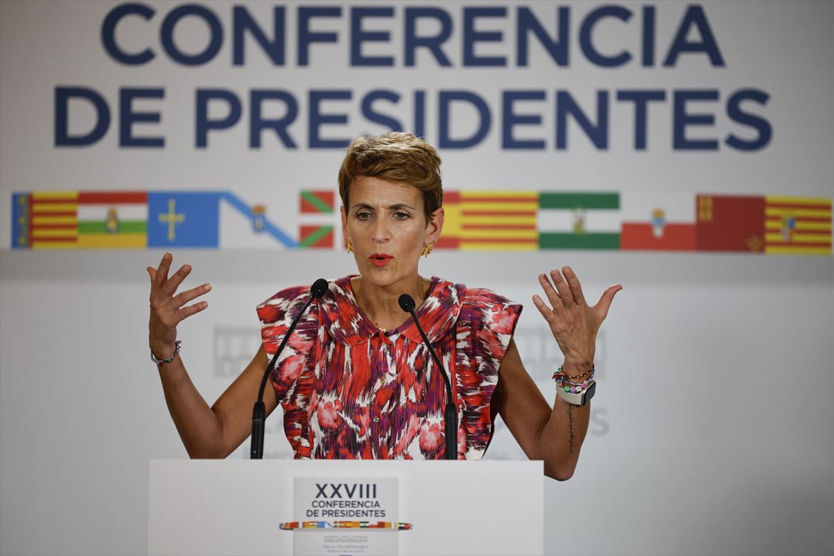 Chivite critica la ''confrontación'' con los idiomas: ''Es no entender la pluralidad de nuestro país''
